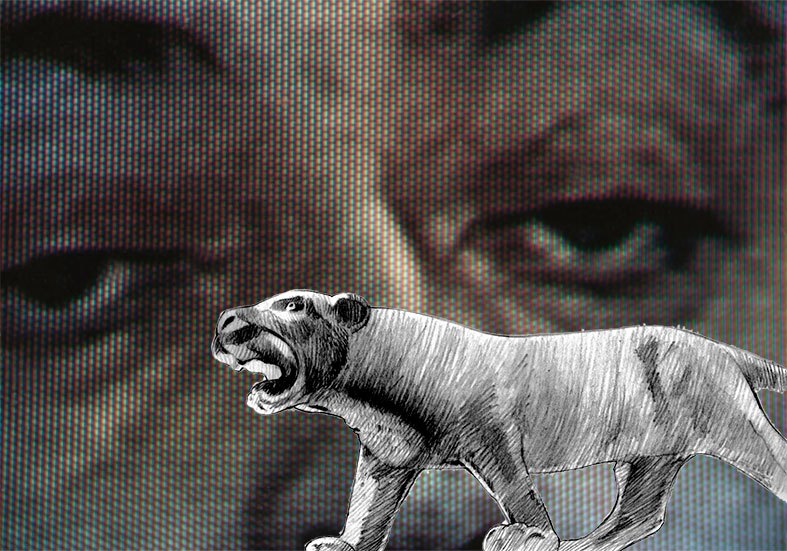 Sguardo perso e  pantera